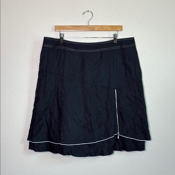 CONRAD C Collection Women 18 Black Modal Blend Skirt Vintage Goth Witchy Boho - Picture 1 of 10
